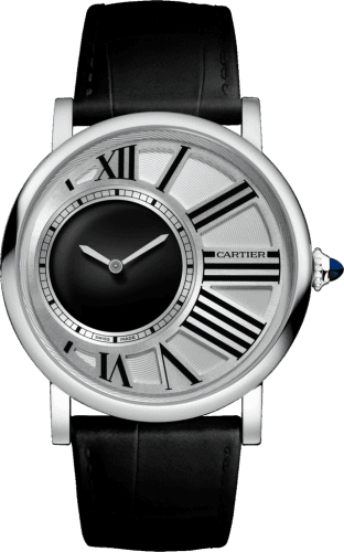 Cartier Rotonde de Cartier Mysterious Hour White Gold