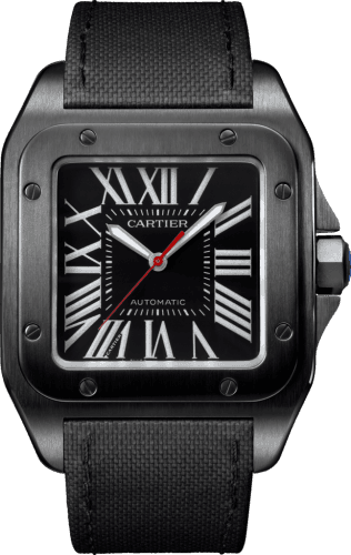 Cartier Santos 100 41.3 Carbon