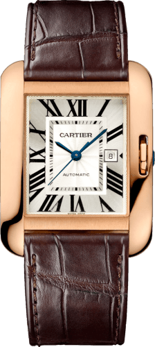 Cartier Tank Anglaise 29.8 Pink Gold / Silver