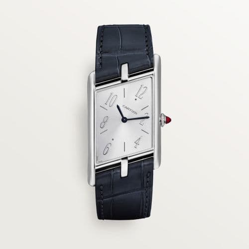Cartier Tank Asymétrique Platinum / Silver
