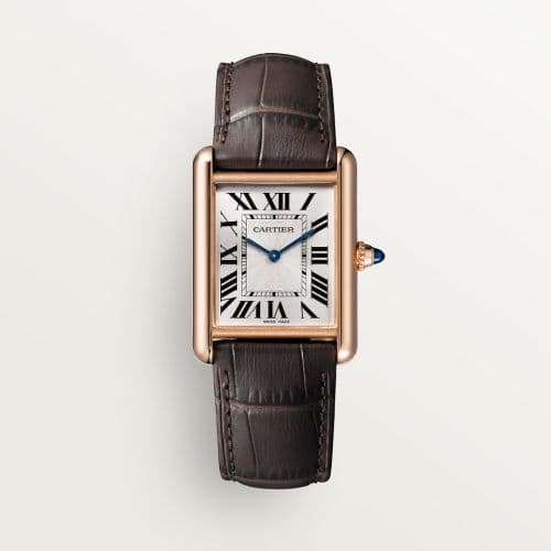 Cartier Tank Louis Cartier Large Manual Rose Gold / Silver