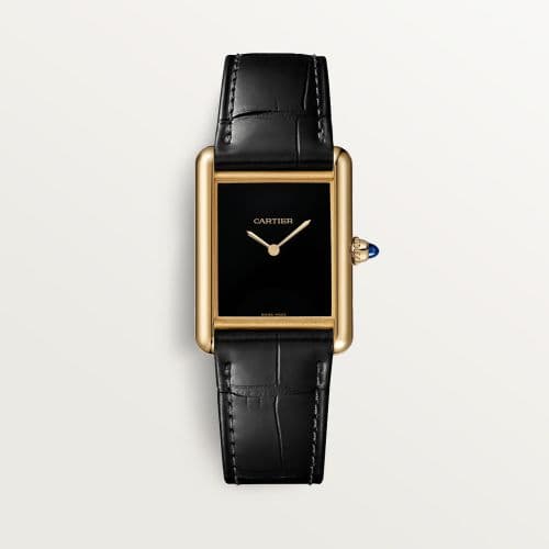 Cartier Tank Louis Cartier Large Manual Yellow Gold / Black
