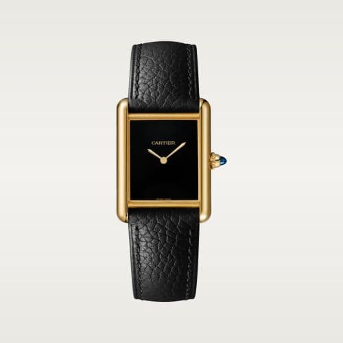 Cartier Tank Louis Cartier Large Manual Yellow Gold / Black