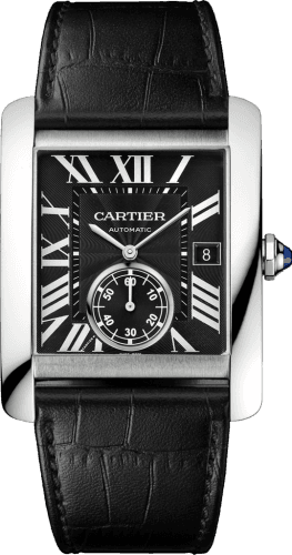 Cartier Tank MC 34.3 Stainless Steel / Black