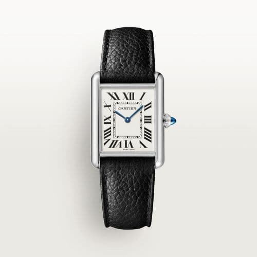 Cartier Tank Must Large Quartz Stainless Steel / Silver