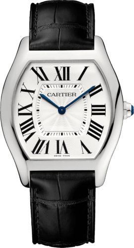Cartier Tortue Extra Flat White Gold / Silver