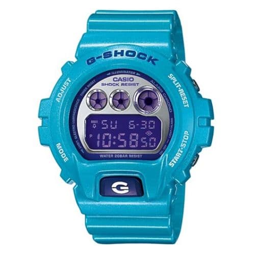 Casio DW-6900CB-2 Baby Blue Mirror