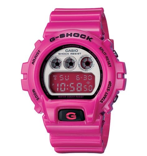 Casio DW-6900CS-4 Pink & Silver
