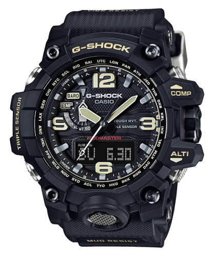 Casio G-Shock Mudmaster Triple Sensor Black / Black