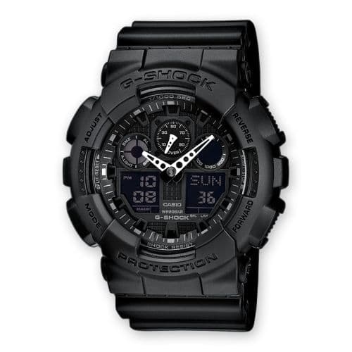 Casio GA-100-1A1 Black Black