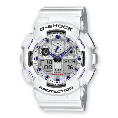 Casio GA-100A-7A White Ice