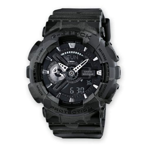 Casio GA-110CM-1A Black Camo
