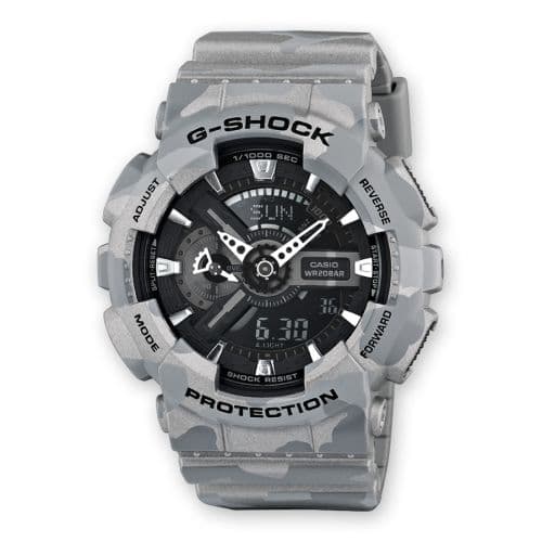 Casio GA-110CM-8A Grey Camo