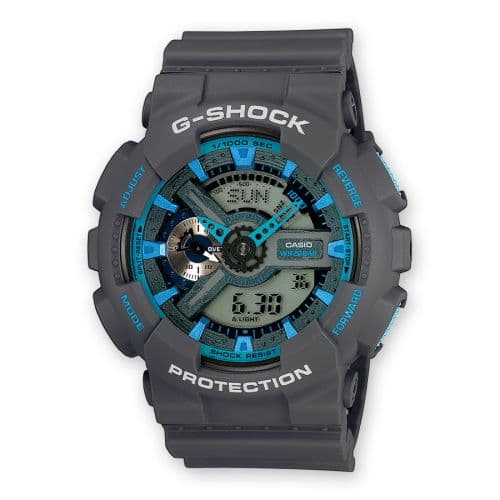 Casio GA-110TS-8A2 Grey Blue