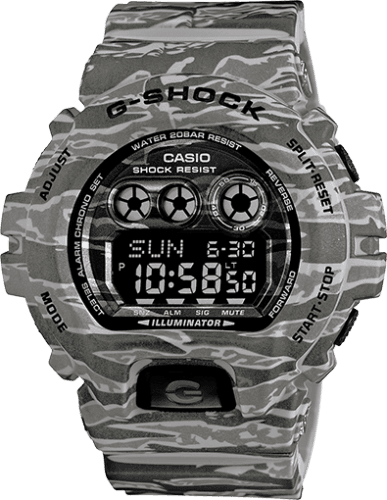 Casio GD-X6900CM-8 Grey Tiger Camo