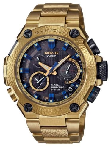 Casio MR-G G1000 Hammertone Gold