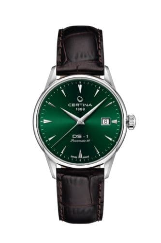 Certina DS-1 Powermatic 80 38 Stainless Steel / Green