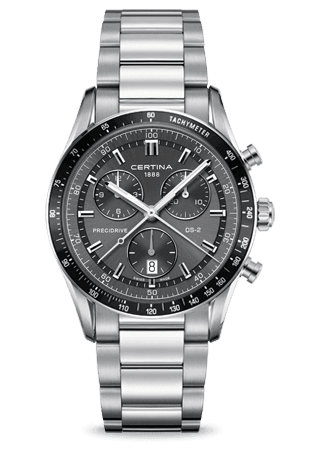 Certina DS 2 Chrono 1/100 Sec PreciDrive Grey