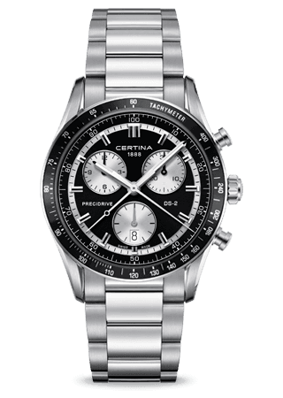 Certina DS 2 Chrono 1/100 Sec PreciDrive Inverted Panda