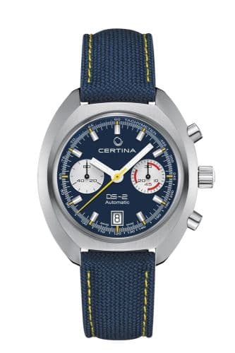 Certina DS-2 Chronograph Automatic Stainless Steel / Blue