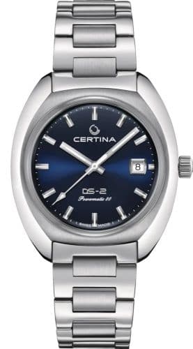 Certina DS-2 Powermatic 80 Stainless Steel / Blue / Bracelet