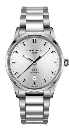 Certina DS-2 Quartz Stainless Steel / Silver / Bracelet
