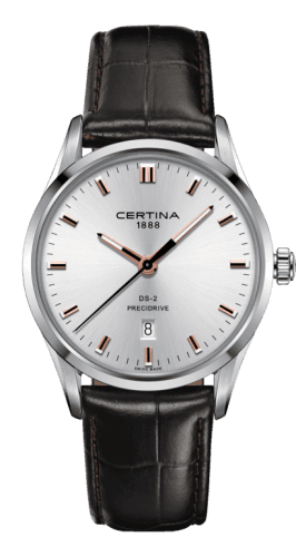 Certina DS-2 Quartz Stainless Steel / Silver / Strap