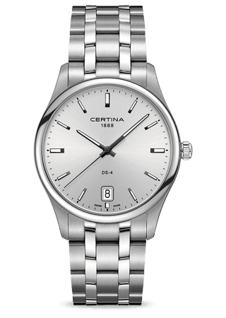 Certina DS 4 Big Size Silver