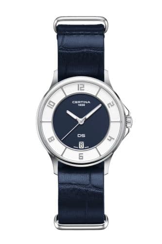 Certina DS-6 Lady Stainless Steel / Blue / NATO