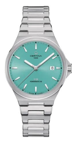 Certina DS-7 Powermatic 80 Stainless Steel / Light Blue / Bracelet