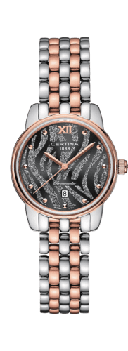 Certina DS-8 Lady Stainless Steel - Rose Gold / Grey / Bracelet