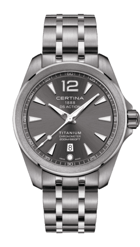 Certina DS Action 41 Quartz Titanium / Grey