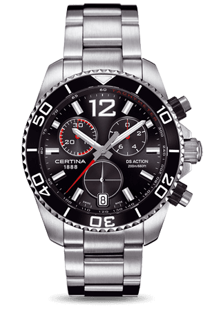 Certina DS Action Chronograph Black