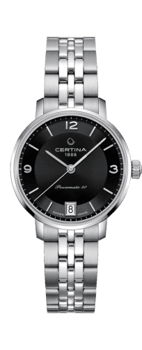 Certina DS Caimano Powermatic 80 Stainless Steel / Black / Bracelet