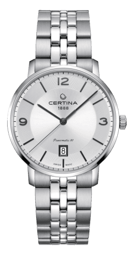 Certina DS Caimano Powermatic 80 Stainless Steel / Silver / Bracelet