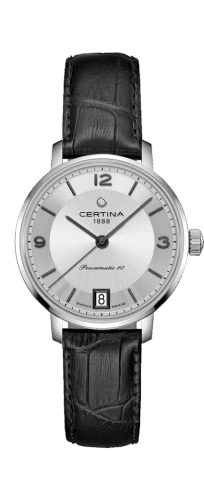 Certina DS Caimano Powermatic 80 Stainless Steel / Silver / Strap