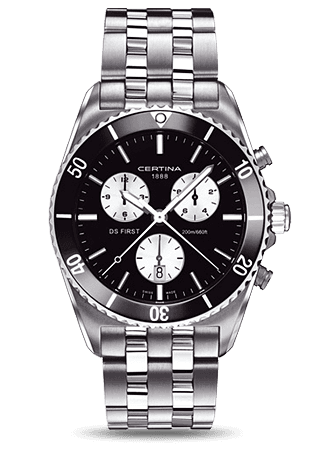 Certina DS First Ceramic Chronograph Inverted Panda