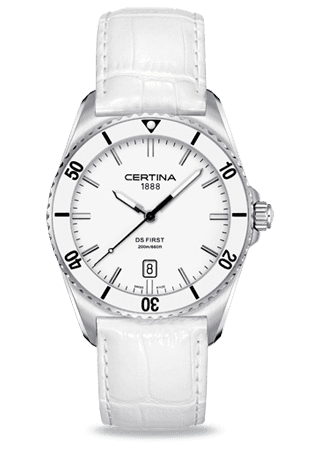 Certina DS First Ceramic White