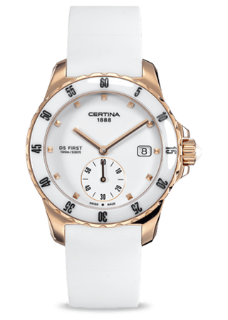 Certina DS First Lady Ceramic Rose
