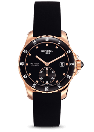 Certina DS First Lady Ceramic Rose