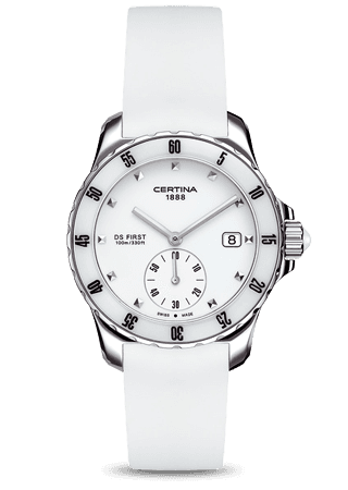 Certina DS First Lady Ceramic White
