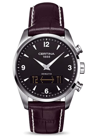 Certina DS Multi-8 Black Strap