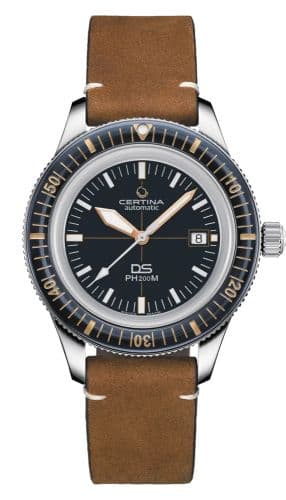 Certina DS PH200M Stainless Steel / Blue / Calf