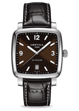 Certina DS Podium Square Brown