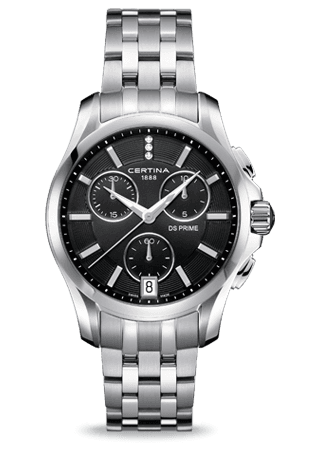 Certina DS Prime Chronograph Black