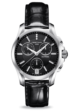 Certina DS Prime Chronograph Black