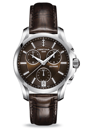 Certina DS Prime Chronograph Brown