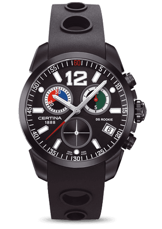 Certina DS Rookie Chronograph Black
