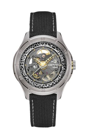 Certina DS Skeleton Titanium / Grey