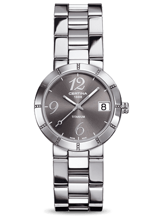 Certina DS Stella Lady Titanium Grey